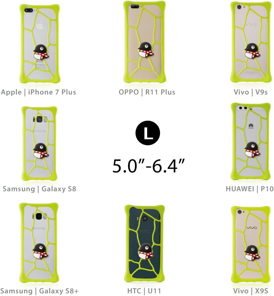 Coque silicone universelle smartphone