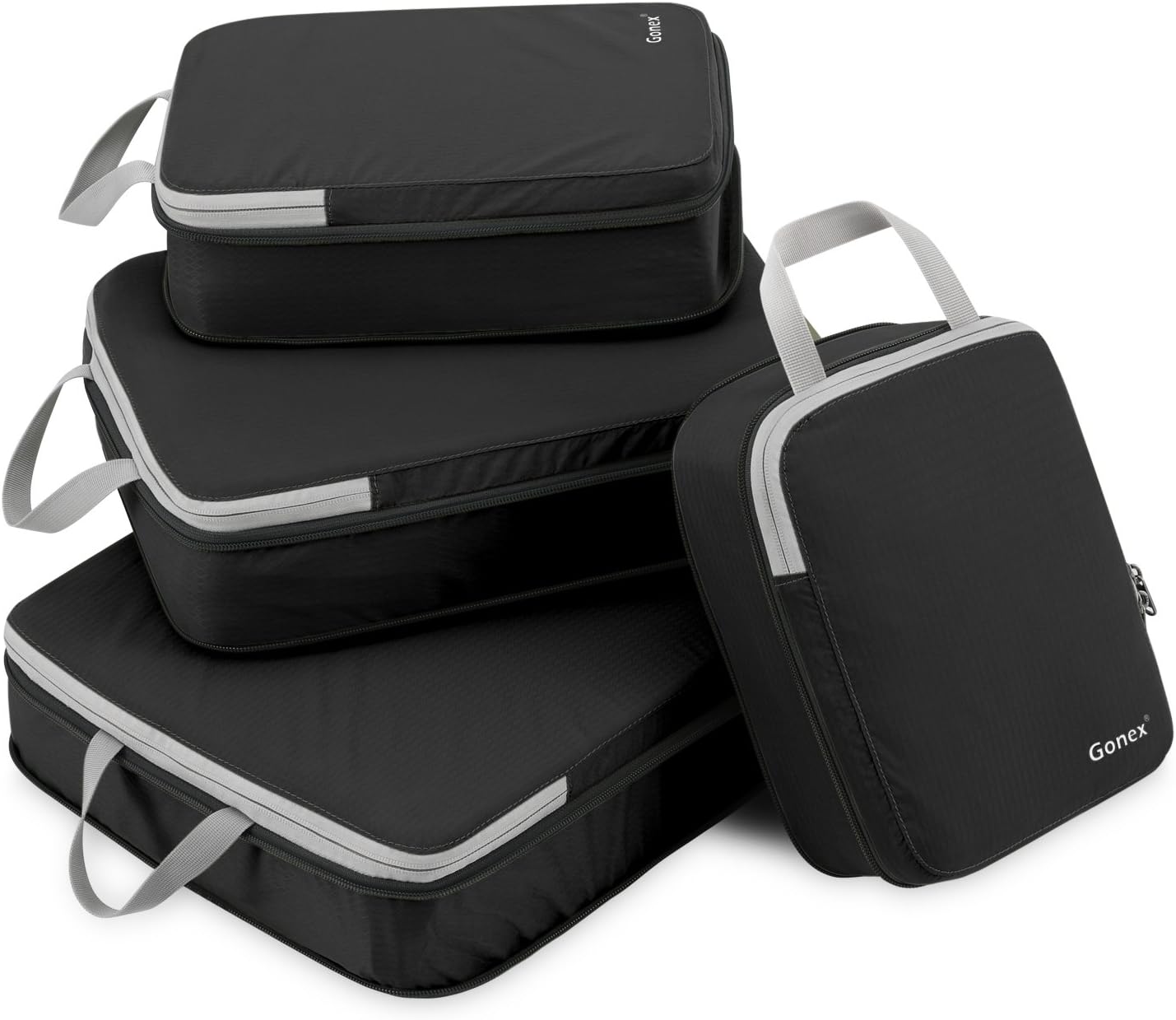 Set de 4 cubes de rangement valise