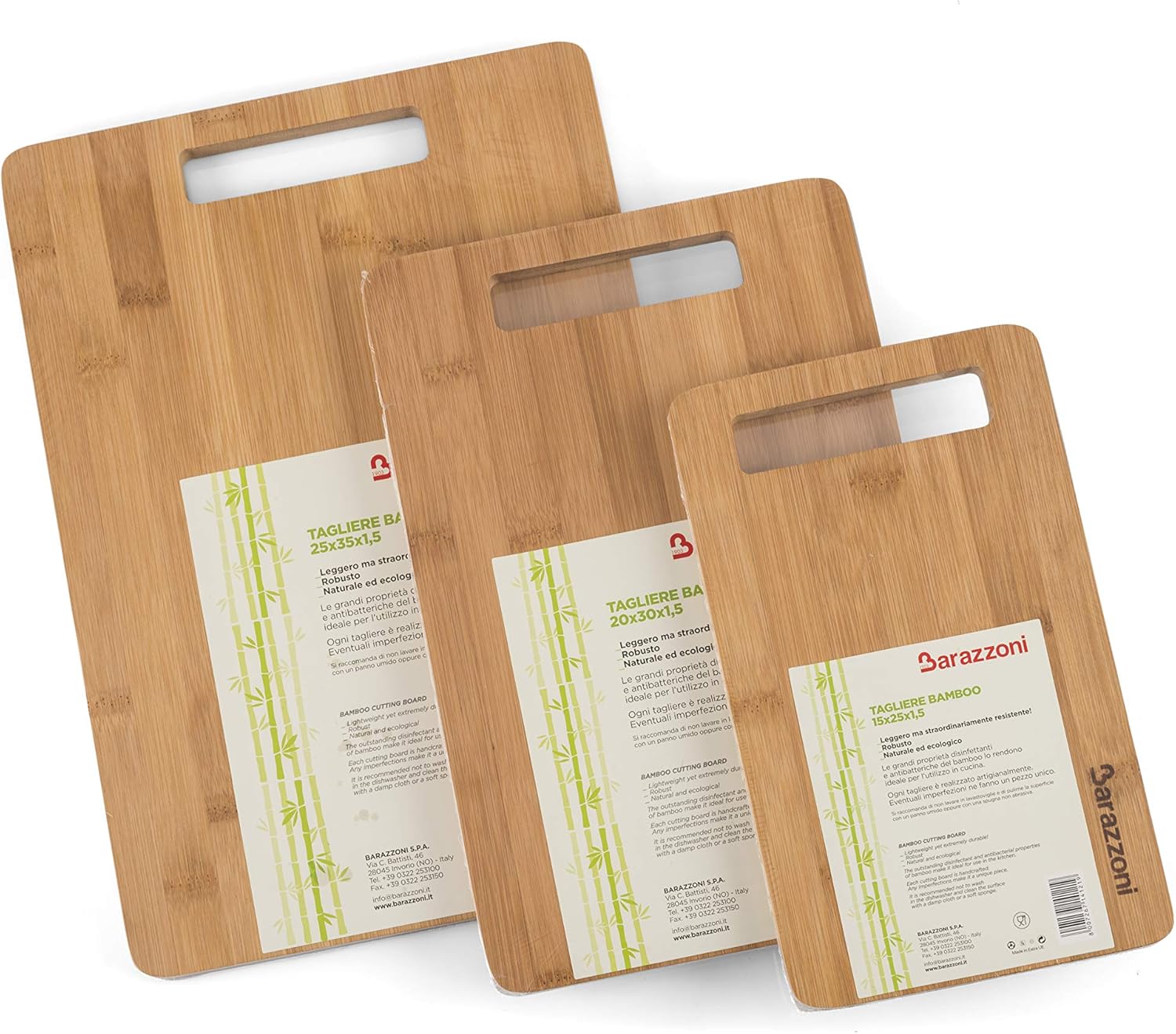 Planche à découper en bambou 35 × 25 cm