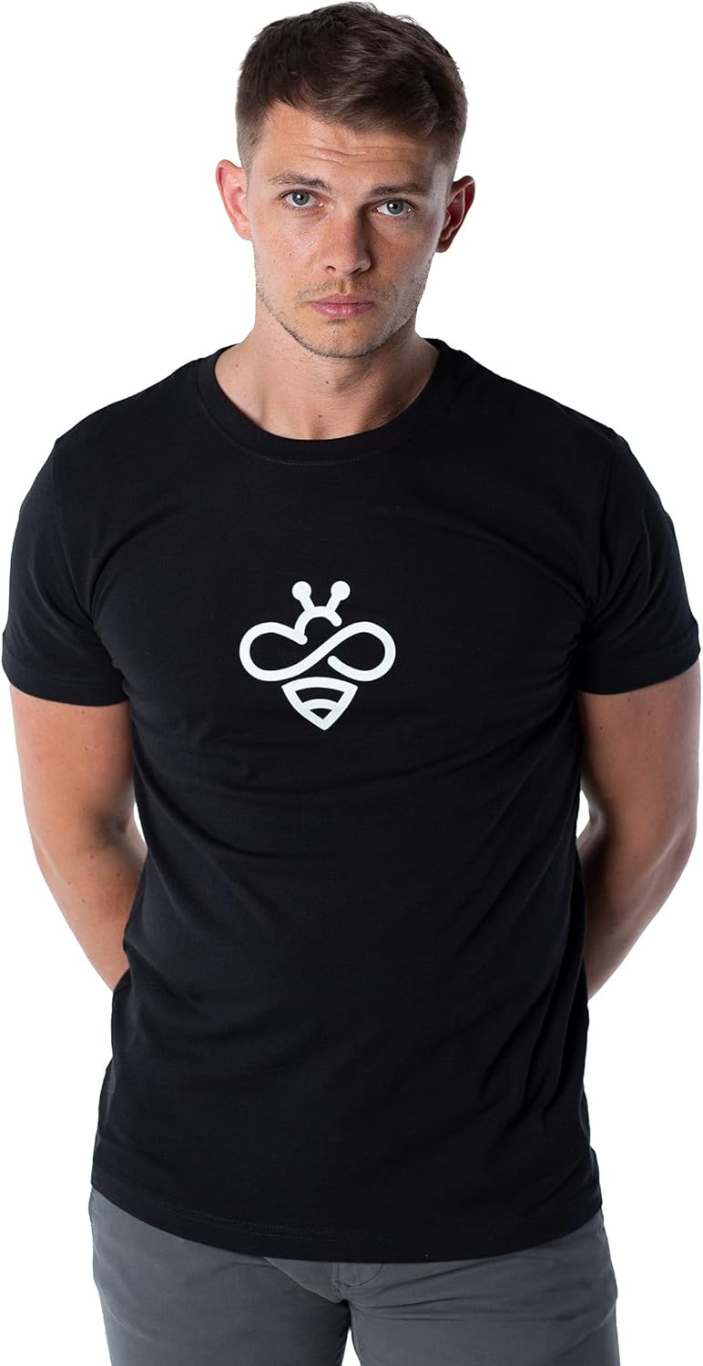 T-shirt col rond unisexe en coton